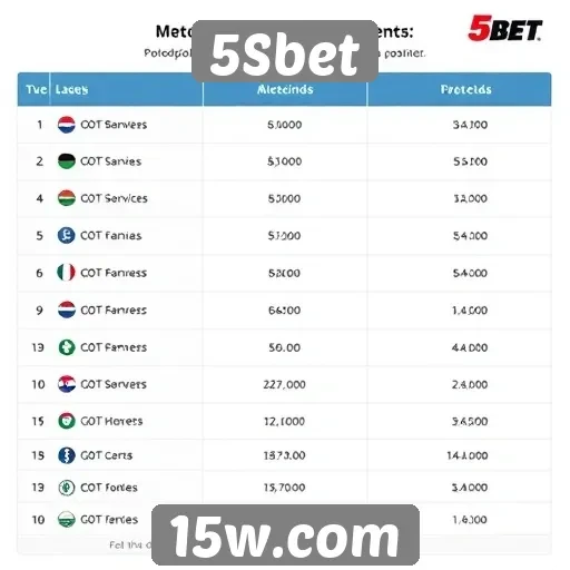 Metodologias de pagamento disponíveis na 5Sbet